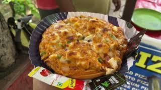 Famous Street Pizza Point in Delhi University North Campus | Street Food