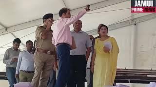 बिहार के मुख्य सचिव तथा पुलिस महानिदेशक जमुई पहुंचे