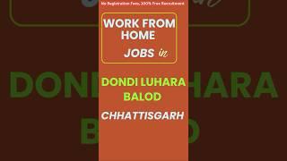 Work from Home Jobs Dondi Luhara   Balod   Chhattisgarh