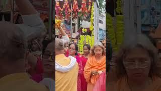 सितारगंज मैन चोराह पर परमपूज्य गुरुदेव महाराज जी ने कलश यात्रा के साथ किया पुजा