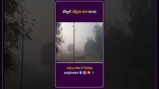 కమ్మేసిన పొగ మంచు | Medak | Telangana | Way2news Telugu