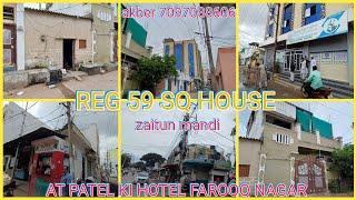 Reg 59 sq house at Farooq Nagar patel ki hotel monthly rental income Rs 27,lakhs  con 7097088606