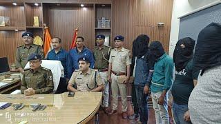 सीतामढ़ी पुलिस की बड़ी कार्रवाई: सुरसंड में 5 शातिर अपराधी पिस्टल और कारतूस के साथ गिरफ्तार