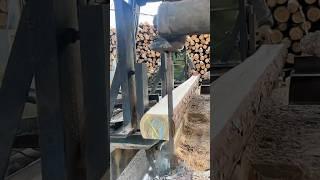 Automatic wood cutting process