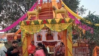 मां सती देवी मंदिर लखनऊ मलिहाबाद थावर बरुआ में मेला लगता है