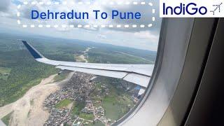 Takeoff from Dehradun Airport to Pune Flight Experience |Indigo