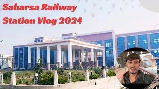 #video | मॉडर्न लुक में दिखेगा बिहार का ये रेलवे जंक्शन | #devilnitishvlog | #Saharsa Station |