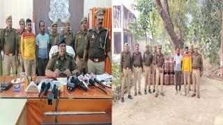 थाना मीरगंज पुलिस की बड़ी सफलता, 190 खाली गैस सिलेंडर और टाटा मैजिक के साथ दो शातिर चोर गिरफ्तार।