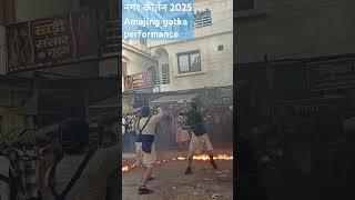 धामपुर नगर कीर्तन 2025 ! Amazing gatka performance