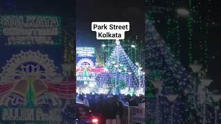 New year & Christmas decorations. Park Street Kolkata 🎉.