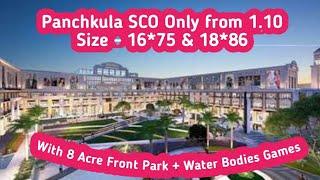 Showroom Built Up & Plots Bang On Barwala Highway In Panchkula Extension With 8 Acre Front Park !!!