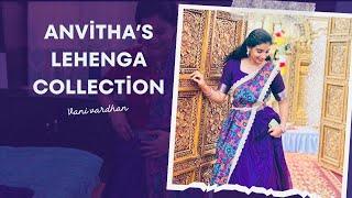 నేను డిజైన్ చేసిన మంగళగిరి ఔట్ఫిట్ | Anvitha’s Lehanga collection |