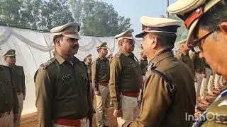 पुलिस महानिदेशक ग्वालियर बा पुलिस अधीक्षक के साथ अशोकनगर जिले का वार्षिक निरीक्षण किया