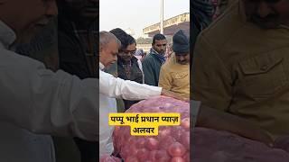 पप्पू भाई प्रधान प्याज़ वाले अलवर राजस्थान onion rate today