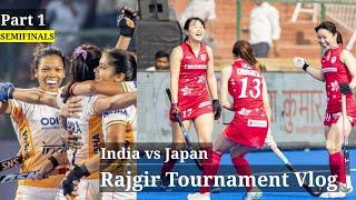 Rajgir Tournament Vlog | IND vs Japan 🏑