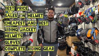 Cheapest Riding Gears In Delhi Karol Bagh Riderz Planet || Riding Jackets, Gloves, Shoes And Helmet