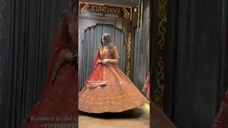 From Kundans bridal couture Chandni chowk Delhi best bridal lehenga collection ❤️