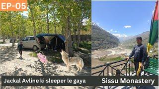 Avline ki sleeper le gaya #siyar  | Sissu Monastery | Sissu WaterFall | Exploring Lahaul Valley