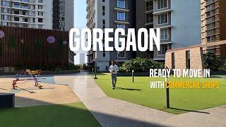 Goregaon ready to move in Oc received luxurious tower with commercial shops |☎️ 832 914 3758|