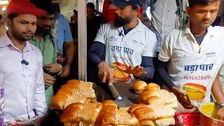 Rohit bhaya Vada Pav Jaipur, new veg street food Video