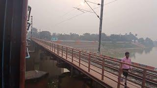 03253 patna Secundrabad express crossing Punpun River