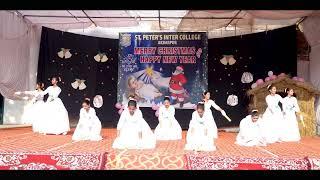 ||Christmas Celebration at St. Peter's Inter College ,Akbarpur || 2024 || Opening Dance ||