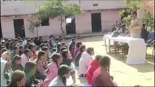 कोटखावदा राउमावि में विद्यार्थियों को थानाधिकारी अब्दुल वहीद ने यातायात नियमों के प्रति किया जागरूक