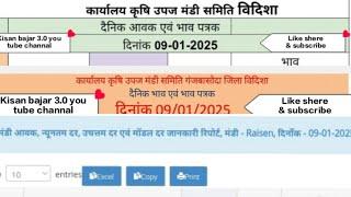 रायसेन मंडी में ईतने रुपए बड़ी धान? विदिशा मंडी में सोयाबीन के टूटे भाव रिकॉर्ड