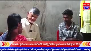 పల్నాడు జిల్లా యల్లమందలో లబ్దిదారులకు పింఛన్లు పంపిణీ చేసిన సీఎం చంద్రబాబు .