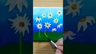 flowers painting | shorts youtube | maqbool drawing