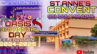 Rb vlog 9156:- ST.ANNE’S CONVENT SCHOOL 🏫 MANDAR RANCHI II CELEBRATE  OAS🌴S  ANNUAL DAY 2024-2025