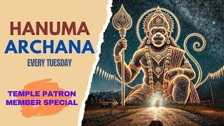 Tue 19 Nov - Archana for Hanuma at Sri Veeranjaneya Swami Deavasthanam, Guntur, Andhra Pradesh