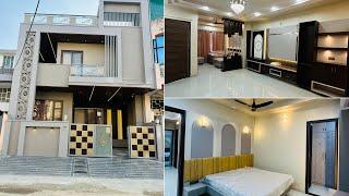 Inside Tour Of 4 BHK New Modern House With Beautiful Interior & Classic Elevation Design In Jaipur