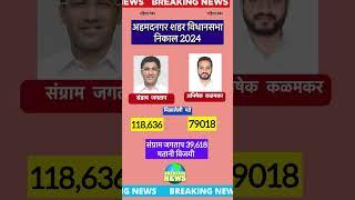 अहमदनगर शहर विधानसभा निकाल 2024 ahmadnagar city assembly election result