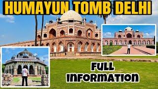 HUMAYUN TOMB | BEST MONUMENT TO VISIT IN DELHI |