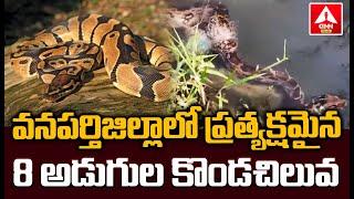 వనపర్తి జిల్లాలో ప్రత్యక్షమైన 8 అడుగుల కొండచిలువ | Python Found In Wanaparthy District | ANN Live