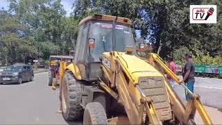 கொடைக்கானல் நெடுஞ்சாலை பகுதியில் உள்ள ஆக்கிரமிப்புகளை அகற்றும் பணியில் தீவிரம்...