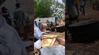 आदिवासी खाना अलीराजपुर बाबा इंदल पूजन में