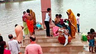 Ganga Snan Bihar India | आस्था का डूबकी लगाते श्रद्धालु Ganga Snan Simariya Ghat Bihar vlogs Video