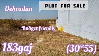 PLOT for sale || वैष्णो एनक्लेव || HARBHAJWALA (Dehradun) || Plot size - 183 gaj ||