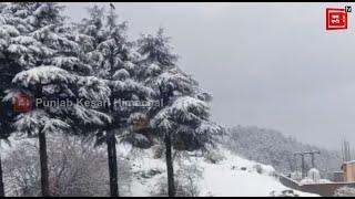 सिरमौर व शिमला की सबसे ऊंची चोटी चूड़धार में भी बर्फबारी शुरू, मौसम हुआ कूल-कूल