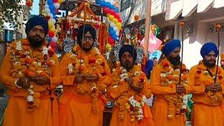 महिदपुर/ गुरु गोविंद सिंह के प्रकाश पर्व पर निकला नगर कीर्तन