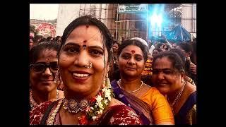 CHARMINAR  BAGYALKSHMI  goddess part 2 చార్మినార్ భాగ్యలక్ష్మి ఆలయంలో బతుకమ్మ.....pl subscribe