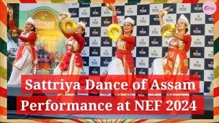 Sattriya Dance of Assam || Performance at North East Festival 2024 || MDC National Stadium Delhi