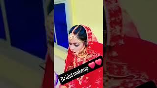 ###Bridal makeup ##..in my parlour jaridih bazar bermo bokaro ...rk beauty saloon❤️❤️