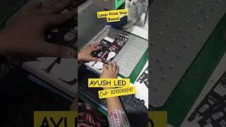 Led bulb Lazer print machine. Ayush led shop Narhat Nawada Call9241069541