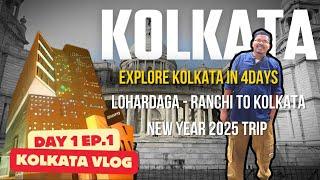 Ranchi to Kolkata trip 2025 Episode - 01 || Kolkata tour Vlog || Park Prime Hotel Room Tour