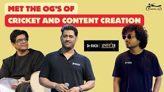 Met the OG's | MS Dhoni | Tanmay Bhat | Kullu |  Karishma Mehta | ITC Grand Goa | Prabhav'24 | RIGI