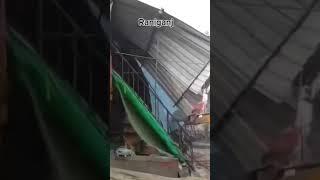 Uttar Pradesh Pratapgarh Raniganj Shahar ka bulldozer chalaya Gaya Baba ka bulldozer Chala Gaya