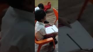 LKG Kids | Maths Exam Conducted | Rise Play School Kakinada.